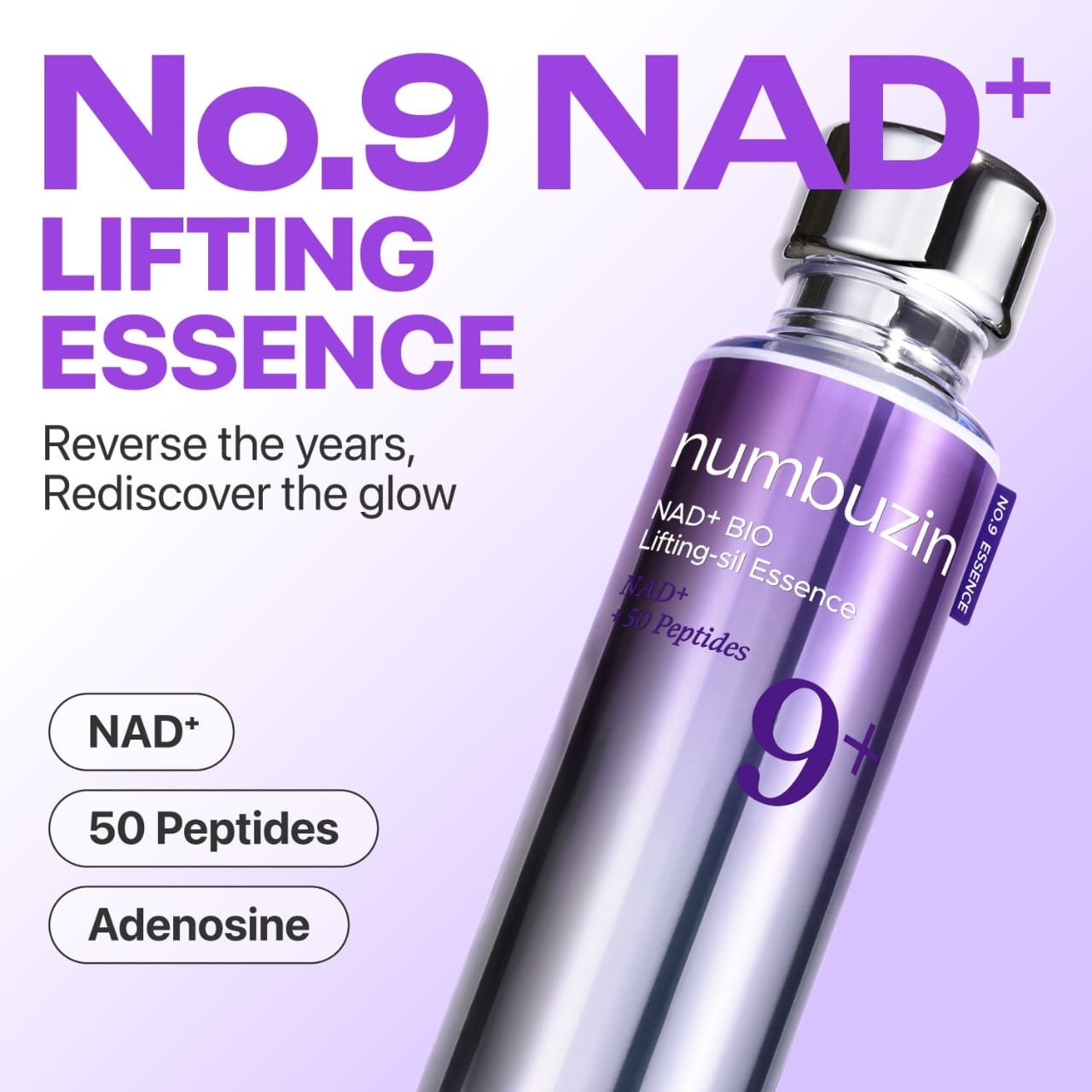 Numbuzin - No.9 NAD Bio Lifting-sil Essence 50 ml - Image 2