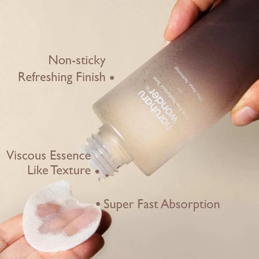Haruharu Wonder Black Rice Hyaluronic Toner 150Ml - Image 4