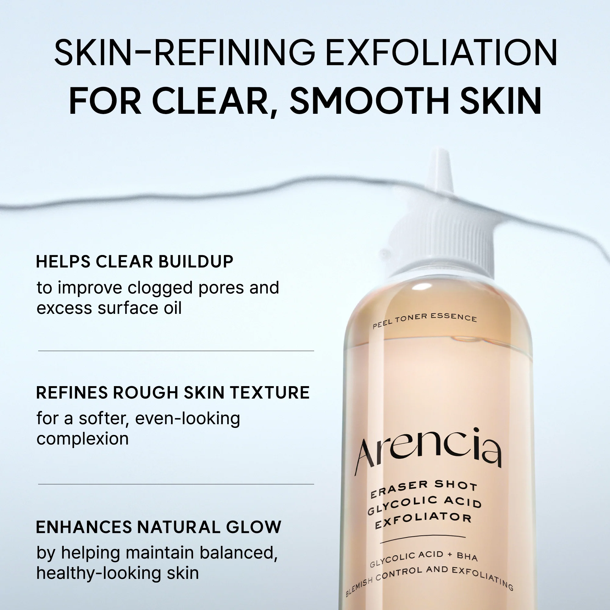 Arencia Eraser Shot Glycolic Acid Exfoliator 200Ml - Image 4