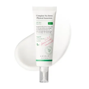 Axis Y Compelete No-Stress Physical Sunscreen SPF50+PA+++ 50Ml