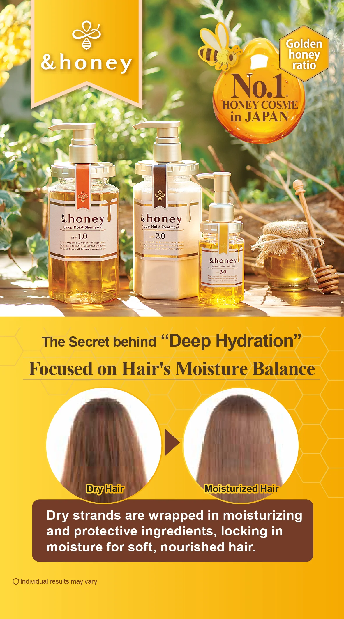 &Honey Deep Moist Hair Oil 3.0 - Image 2
