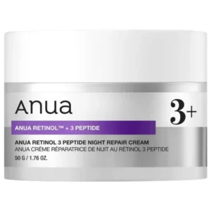 Anua Retinol +3 Peptide Night Repair Cream 50g