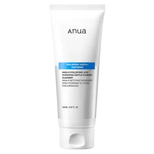 Anua Hyaluronic Acid 8 + Panthenol Hydrating Gentle Foaming Cleanser 150Ml