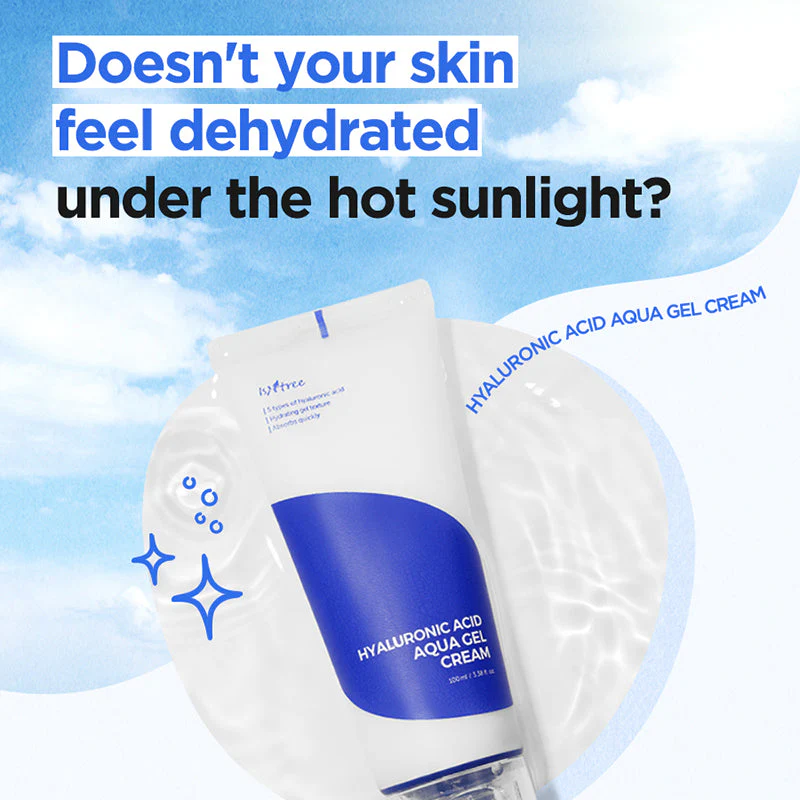 Isntree Hyaluronic Acid Aqua Gel Cream 100Ml - Image 3