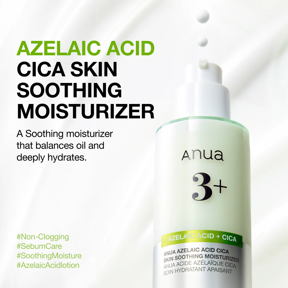 Anua Azelaic Acid + Cica Skin Soothing Moisturizer 100Ml - Image 2