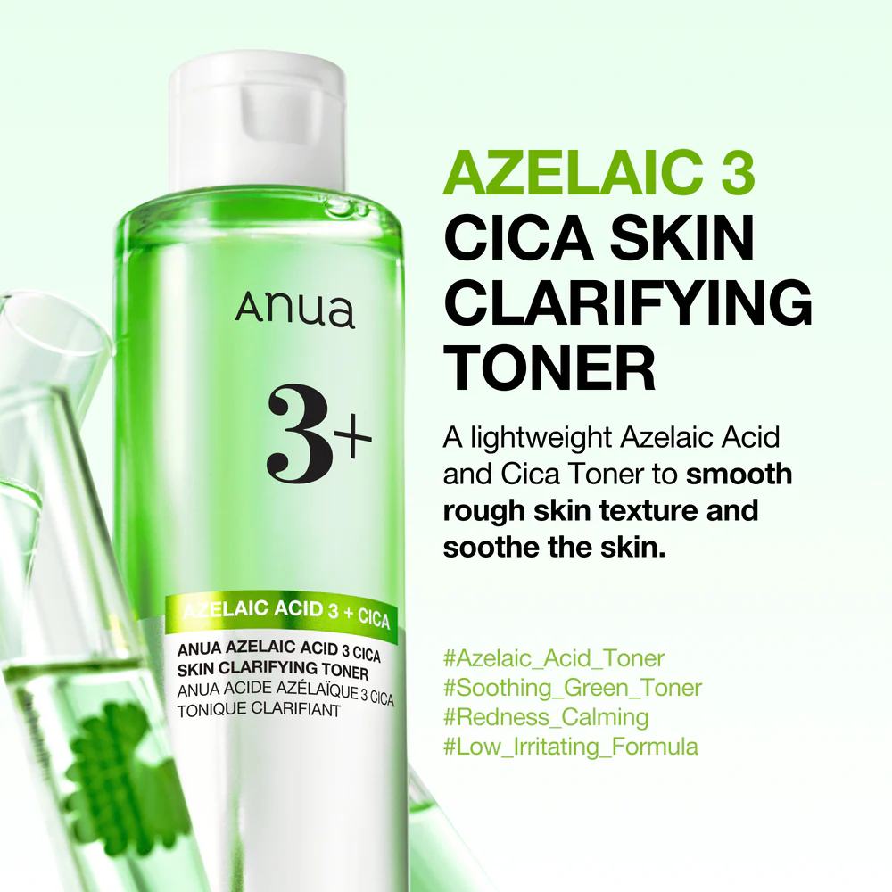 Anua Azelaic Acid 3 Cica Skin Clarifying Toner 250Ml - Image 4