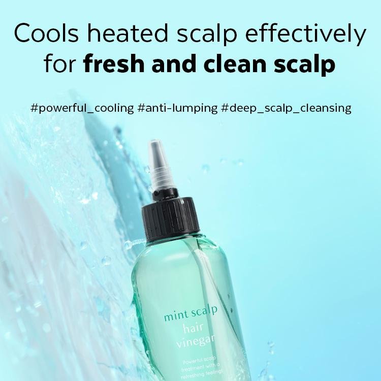 A'PIEU Mint Scalp Hair Vinegar 200Ml - Image 3