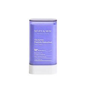 Mary&May Vegan Peptide Bakuchiol Sun Stick SPF50+ PA++++ 18g