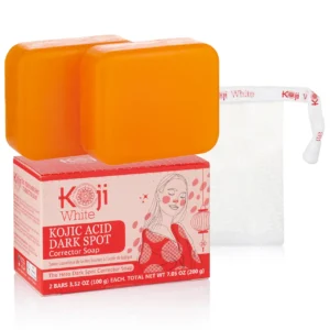 Koji White Kojic Acid Dark Spot Corrector Soap 2Pcs 200g