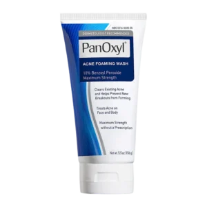 PanOxyl Acne Foaming Wash Benzoyl Peroxide 10% Maximum Strength 150g