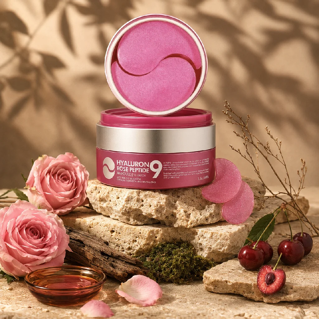 Medipeel Hyaluron 9 Rose Peptide Ampoule Eye Patch - Image 2