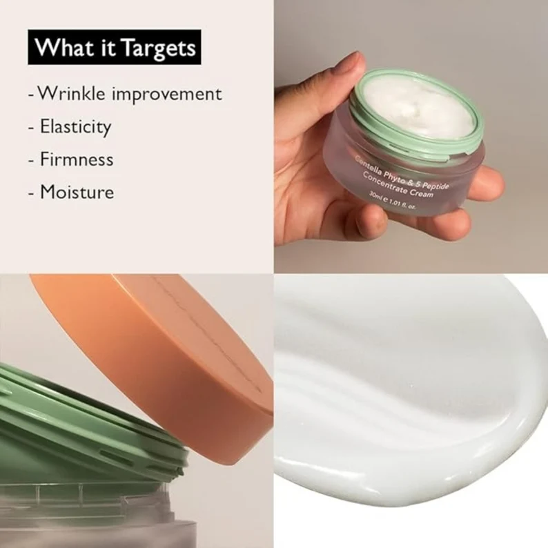 Haruharu Wonder Centella Phyto & 5 Peptide Concentrate Cream 30Ml - Image 2