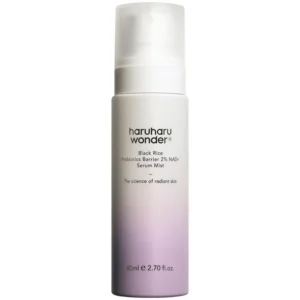 Haruharu Wonder Black Rice Probiotics Barrier 2% NAD+ Serum Mist 80Ml