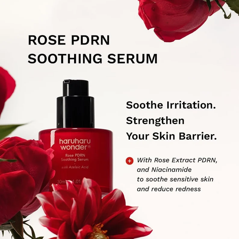 Haruharu Wonder Rose PDRN Soothing Serum 30Ml - Image 4