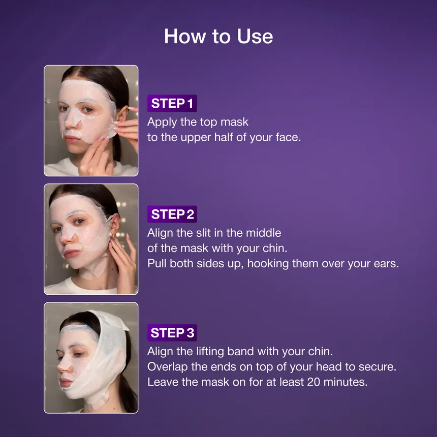 Numbuzin No.9 NAD+ Bio Lifting-Sil Full Face Mask - Image 6