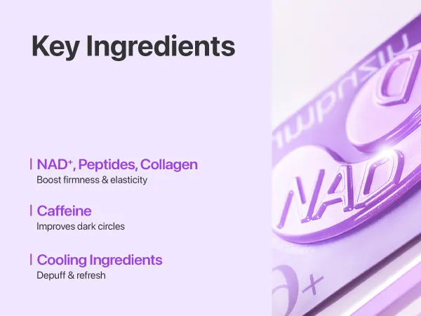 Numbuzin No.9 NAD+ Collagen Under Eye Patches - Image 2