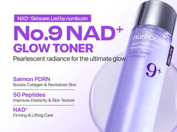 Numbuzin No.9 NAD+ PDRN Glow Booster Toner 150Ml - Image 2