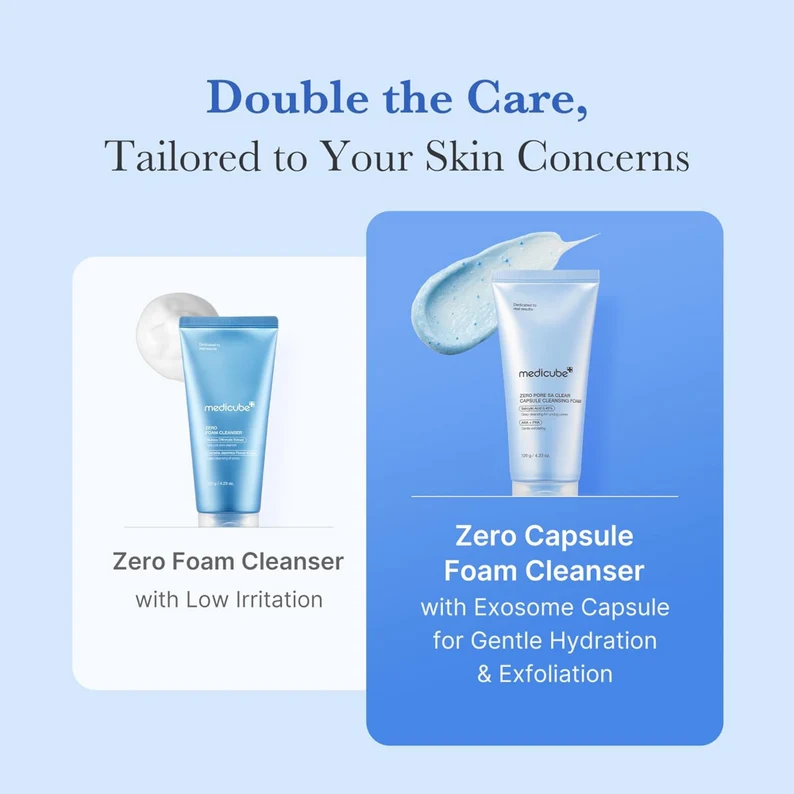 Medicube Zero SA Clear Capsule Cleansing Foam 120g - Image 7