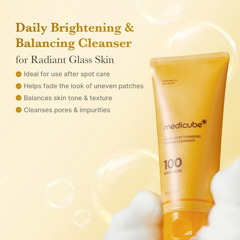 Medicube Kojic Acid Tonning Cleanser 120g - Image 2