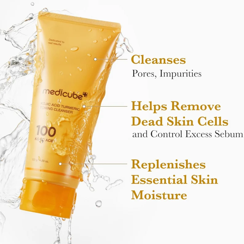 Medicube Kojic Acid Tonning Cleanser 120g - Image 4