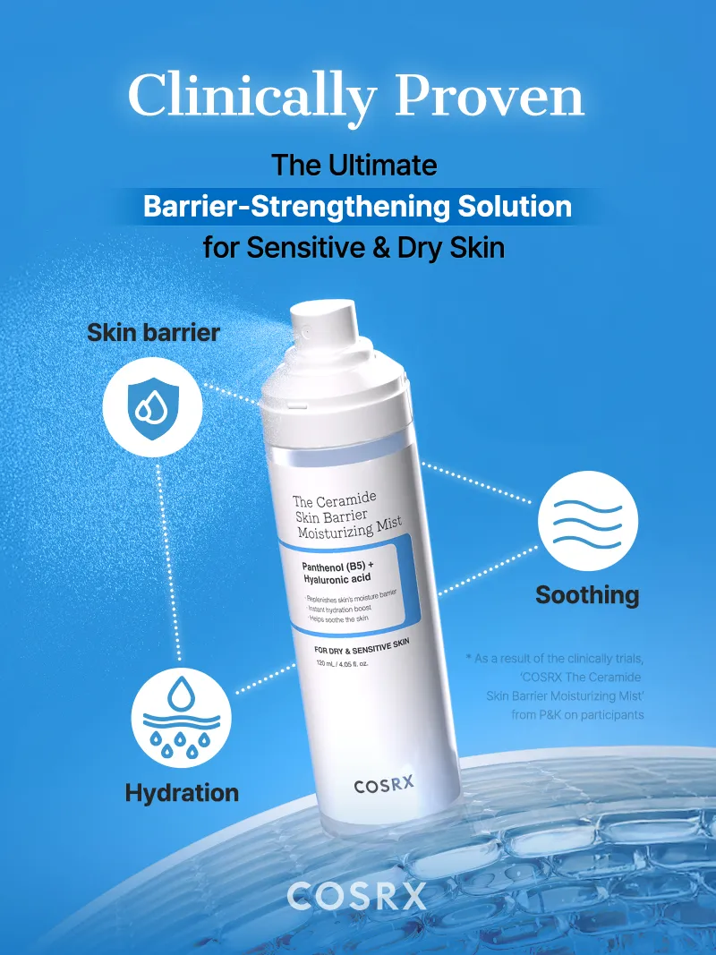 Cosrx The Ceramide Skin Barrier Moisturizing Mist 120Ml - Image 4