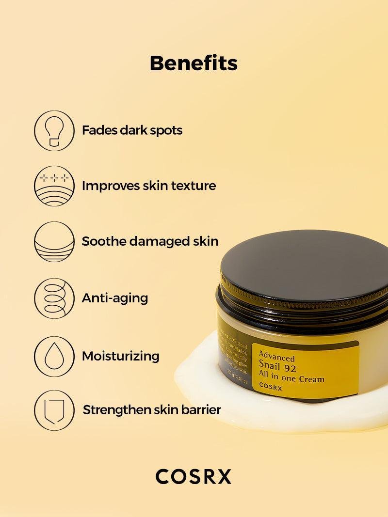Cosrx Advanced Snail 92 All In One Cream 100Gm - Image 4