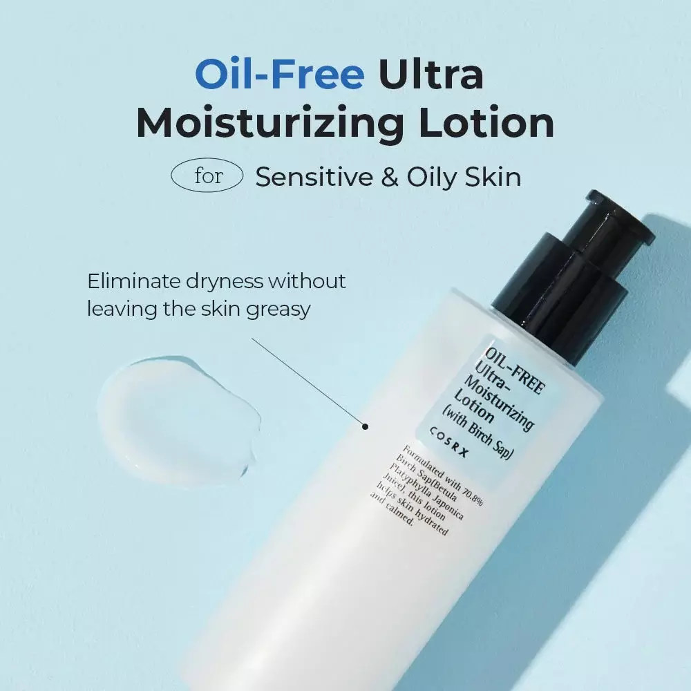 Cosrx Oil-Free Ultra Moisturizing Lotion with Birch Sap 100Ml - Image 3