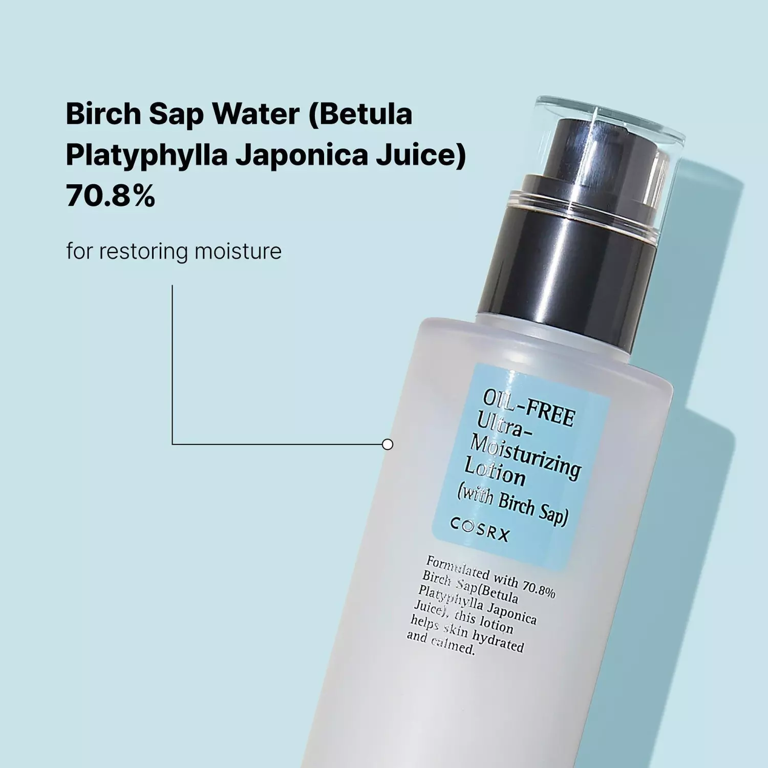 Cosrx Oil-Free Ultra Moisturizing Lotion with Birch Sap 100Ml - Image 2