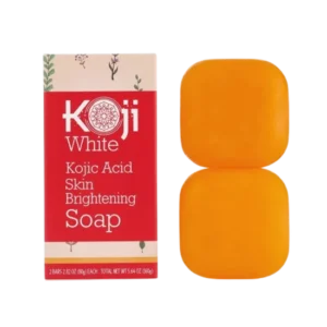 Koji White Kojic Acid Skin Brightening Soap *2Bars 80g