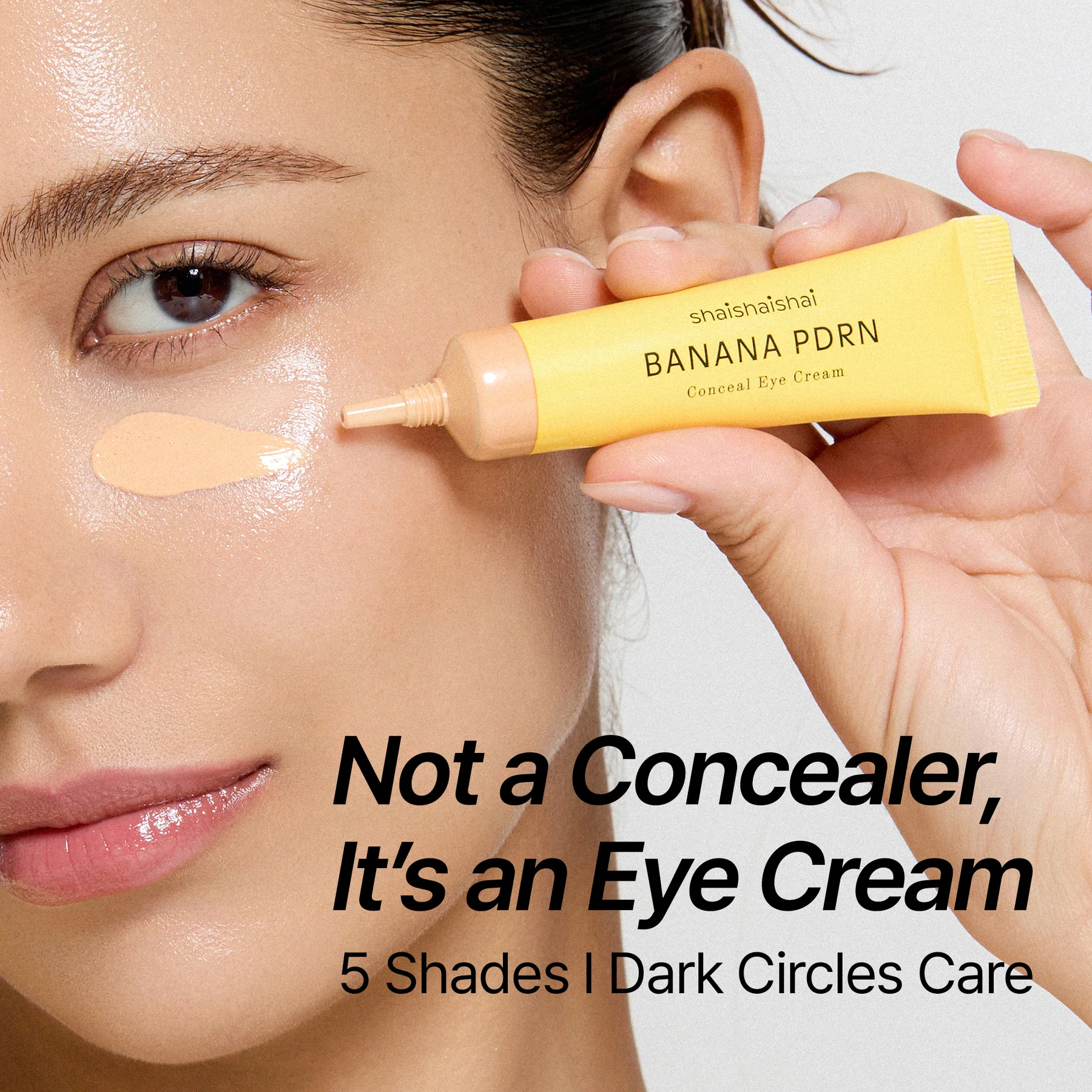 Shaishaishai Banana Pdrn Conceal Eye Cream #3 Latte 15g - Image 2