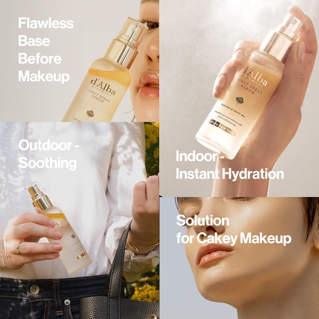 d'Alba White Truffle First Spray Serum 110Ml - Image 3