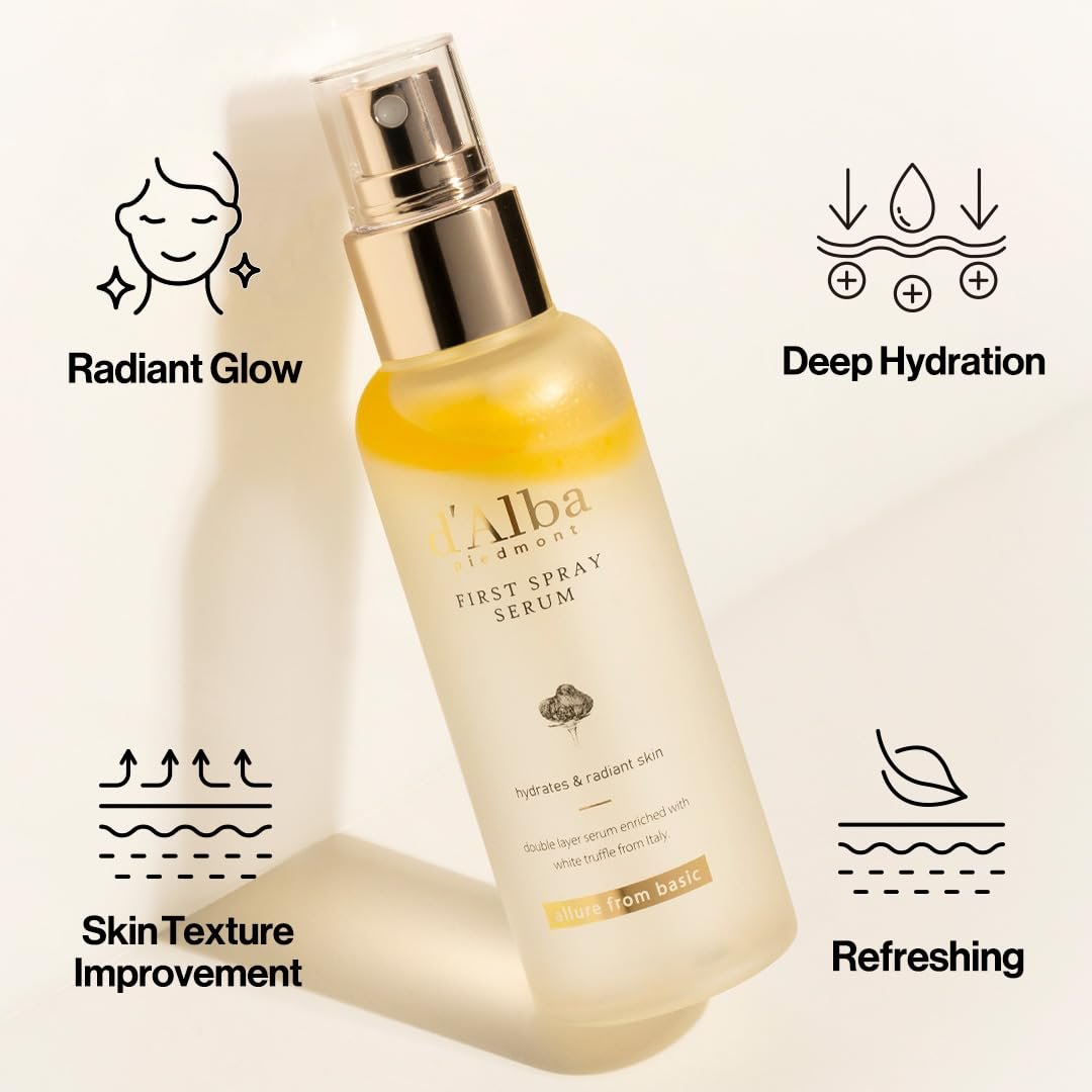d'Alba White Truffle First Spray Serum 110Ml - Image 4