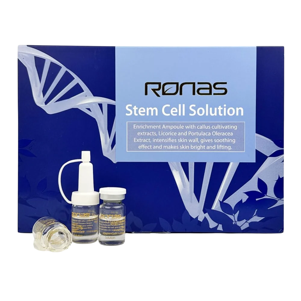 Ronas Stem Cell Solution Ampoules Anti Aging 10Amp x 5Ml
