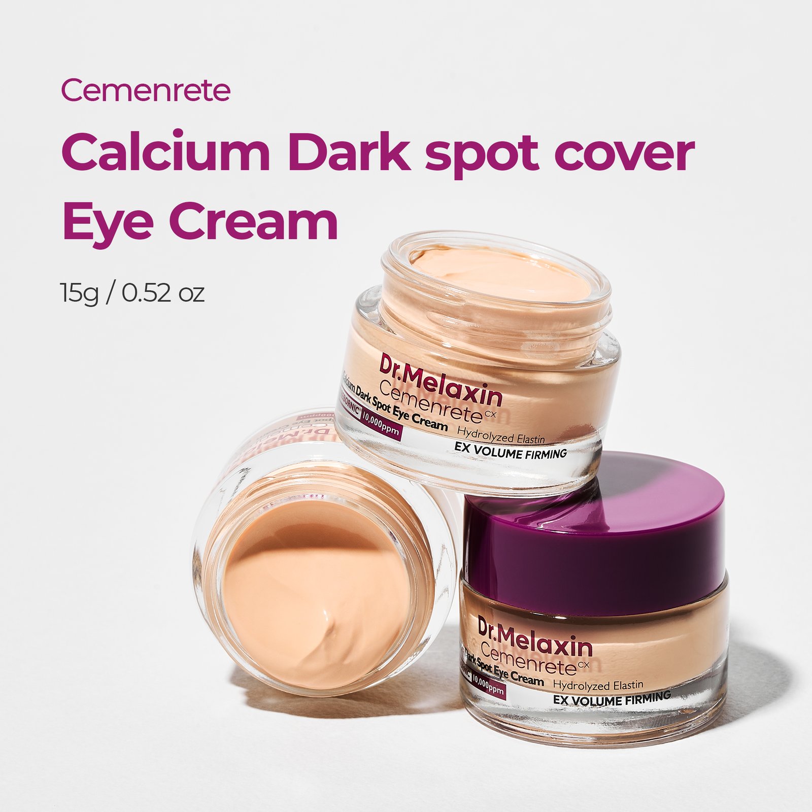Dr.Melaxin Cemenrete Calcium Dark Spot Eye Cream 15Ml - Image 2