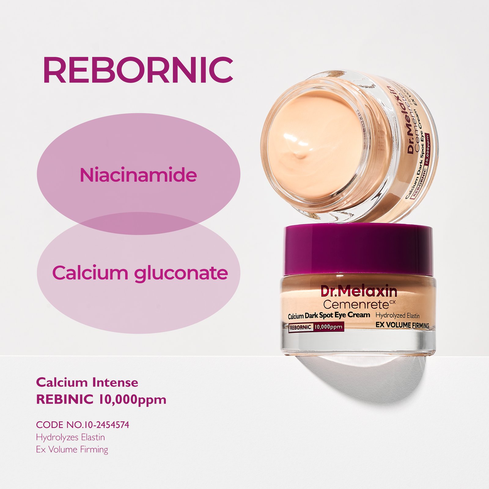 Dr.Melaxin Cemenrete Calcium Dark Spot Eye Cream 15Ml - Image 4