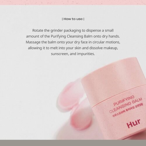 House Of Hur Purifying Cleansing Balm 50Ml - Image 7