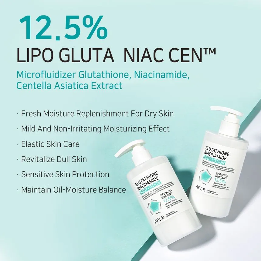 APLB Glutathione Niacinamide Body Lotion 300Ml - Image 3