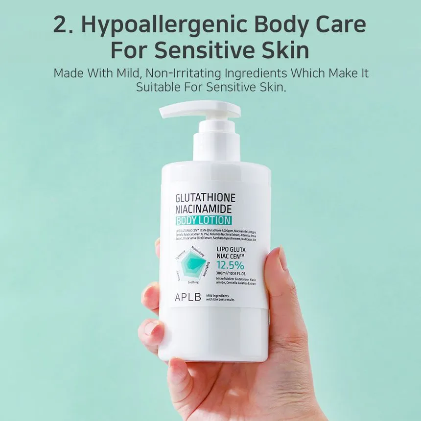 APLB Glutathione Niacinamide Body Lotion 300Ml - Image 7