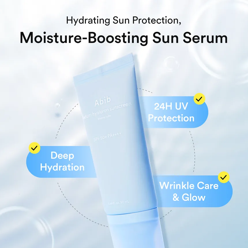 Abib Sedum Hyaluron Sunscreen Watery Tube 50Ml - Image 3