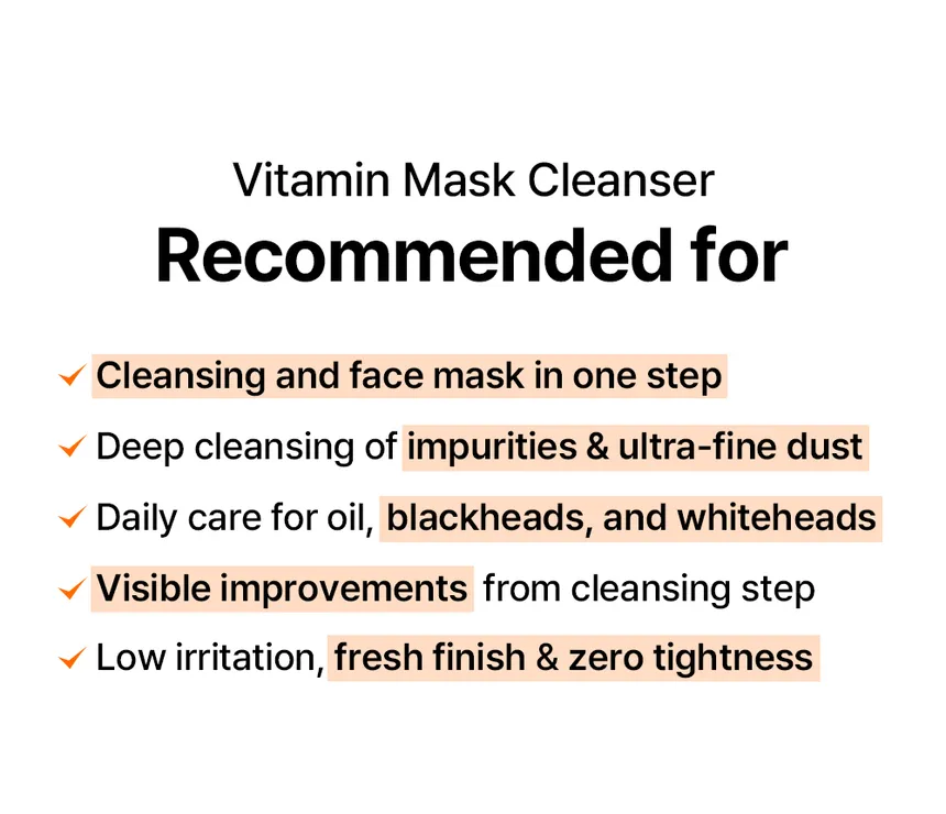 Dear, Klairs Freshly Juiced Vitamin Mask Cleanser 150Ml - Image 3