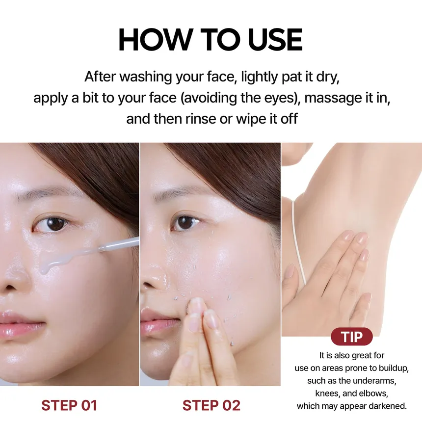 Dr. Melaxin Peel Shot Exfoliating Black Rice Ampoule 80Ml - Image 6