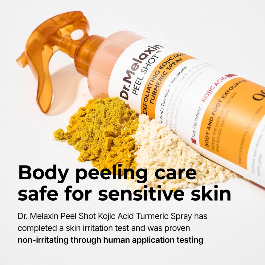 Dr. Melaxin Peel Shot Exfoliating Kojic Acid Turmeric Spray 200Ml - Image 8