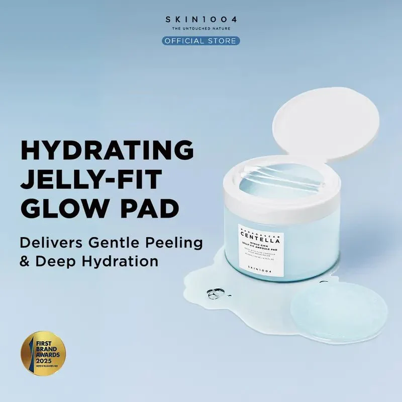 Skin1004 Madagascar Centella Hyalu-Cica Jelly-Fit Ampoule Pad 60pads - Image 5