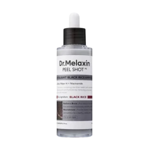 Dr. Melaxin Peel Shot Exfoliating Black Rice Ampoule 80Ml