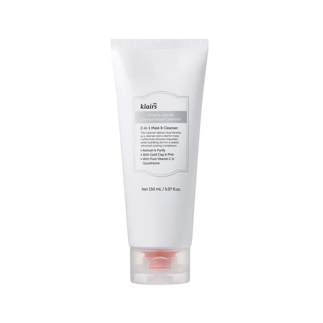 Dear, Klairs Freshly Juiced Vitamin Mask Cleanser 150Ml