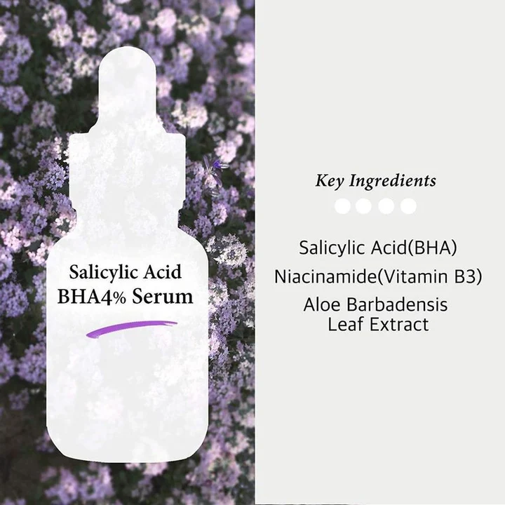 Cos De Baha S4 Salicylic Acid + BHA 4% Serum 30Ml - Image 3